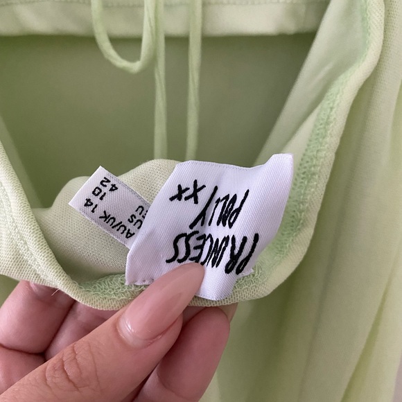 Princess Polly Colette Midi Dress Green - Picture 7 of 9